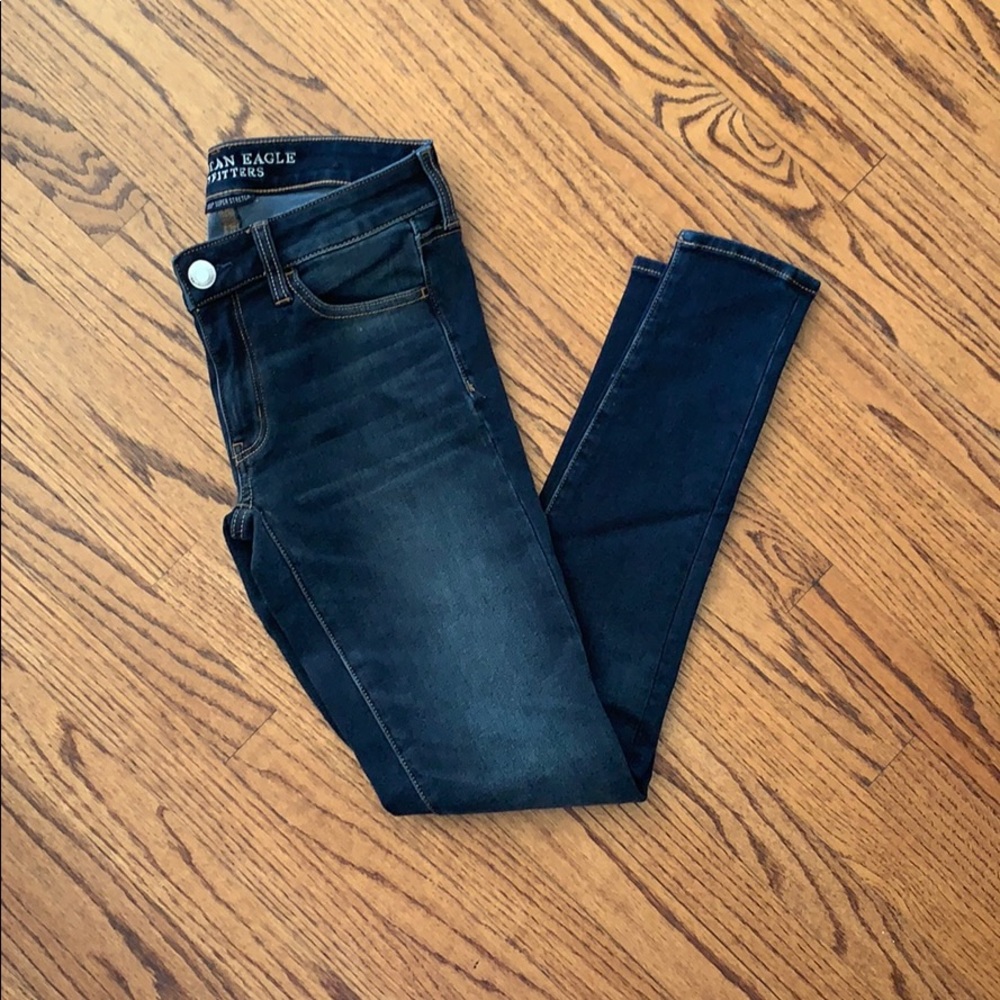 American Eagle Dark Wash Jeggings